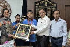 Deputy Commissioner, Hoshiarpur Smt. Aashika Jain and handed over one Memorandum demanding right of “Priority in Appointment and Medical Treatment” for persons with disability in Hoshiarpur city.