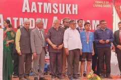 he Hon’ble Governor of Punjab, His Excellency Gulab Chand Kataria, visited Aatmsukh Aatmdev Ashram (For Living Gods) located in Hoshiarpur.