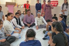 Session Judge Sh. Rajinder Aggarwal  Ji Visit in Aashram 